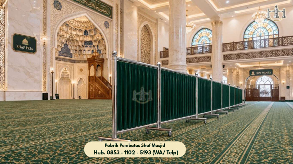 Pembatas Shaf Masjid Setiabudi