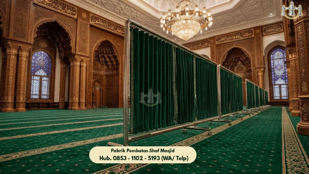 Pembatas Ruang Sholat Setiabudi