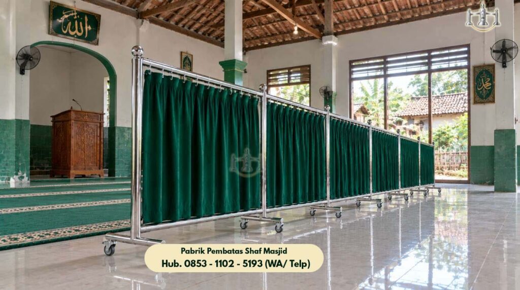 Pembatas Jamaah Masjid Setiabudi