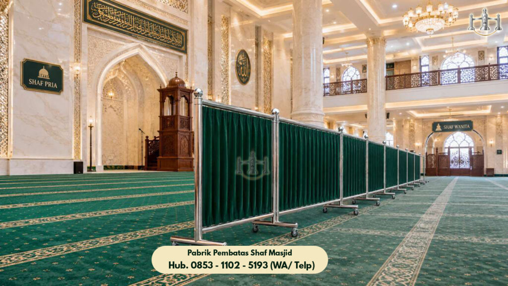 Partisi Shaf Masjid Setiabudi
