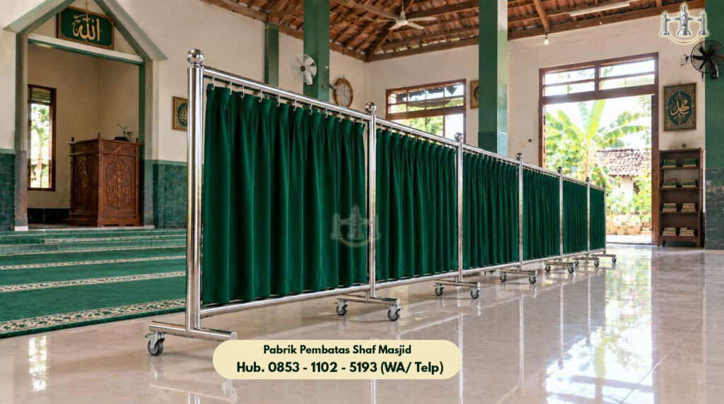 Pembatas Shaf Sholat Setiabudi